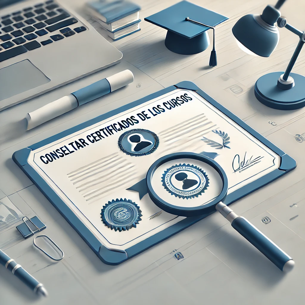 Validar certificados de los cursos