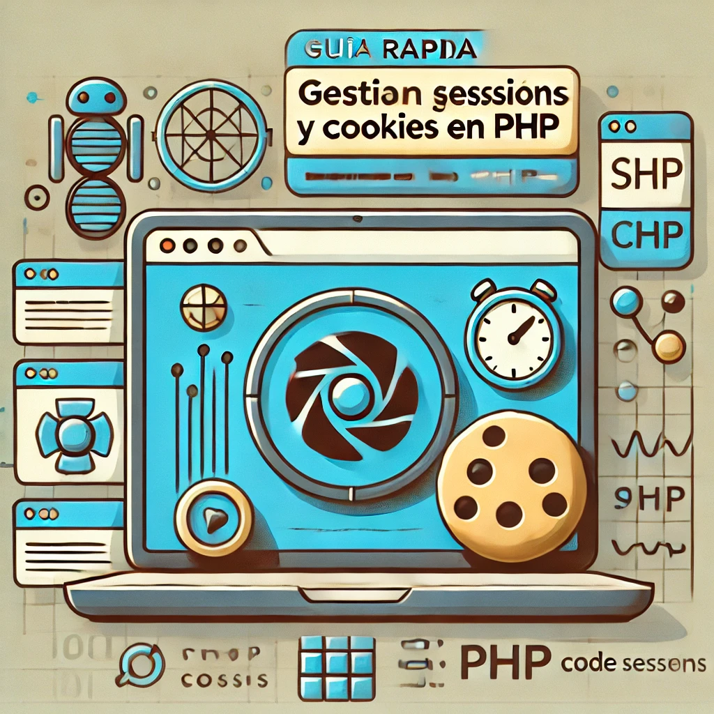 Guía Rápida: Gestión de Sesiones y Cookies en PHP
